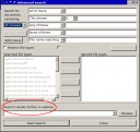 Recoll Options