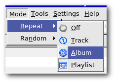 amaroK Repeat Modes