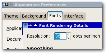 Changing the DPI